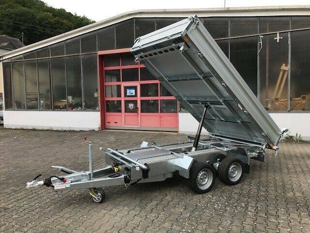 Dreiseitenkipper Humbaur HTK 3500.31 - 3.500kg elektrisch kippbar mit Nothandpumpe