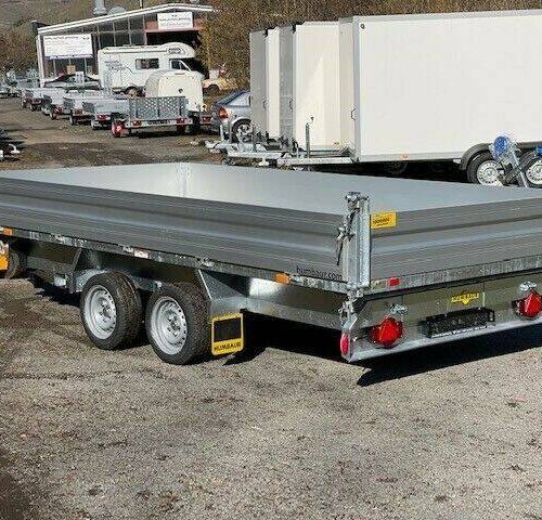 Dreiseitenkipper Humbaur HTK 3500.41 - Heavy Duty elektrisch kippbar
