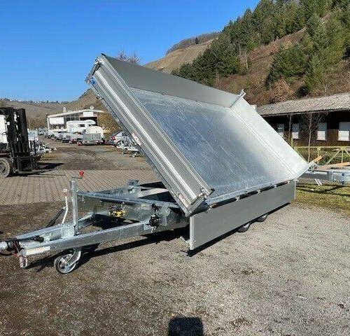 Dreiseitenkipper Humbaur HTK 3500.41 - Heavy Duty elektrisch kippbar