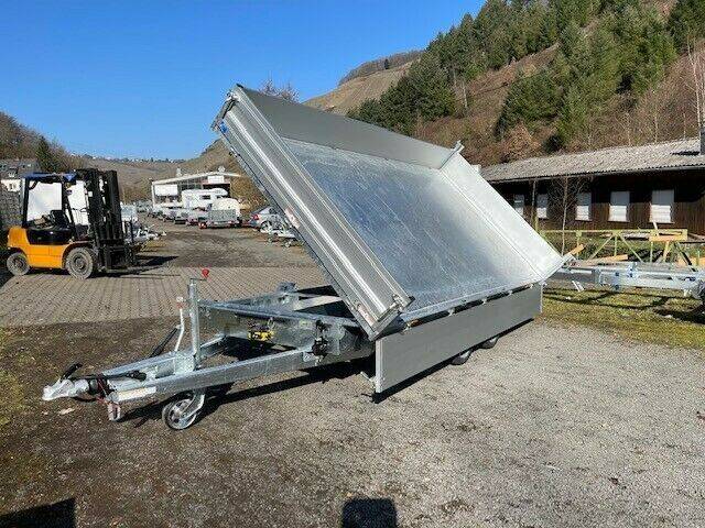 Dreiseitenkipper Humbaur HTK 3500.41 - Heavy Duty elektrisch kippbar