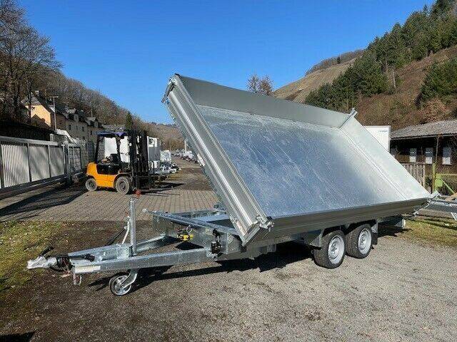 Dreiseitenkipper Humbaur HTK 3500.41 - Heavy Duty elektrisch kippbar