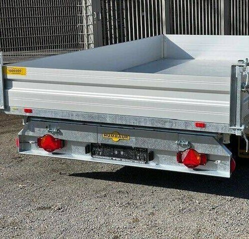 Dreiseitenkipper Humbaur HTK 3500.41 - Heavy Duty elektrisch kippbar