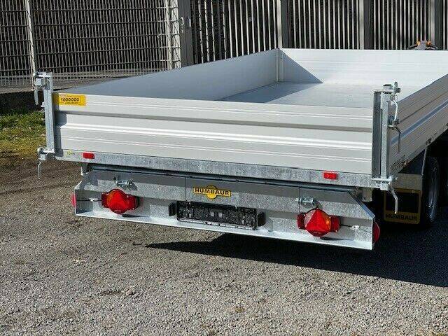 Dreiseitenkipper Humbaur HTK 3500.41 - Heavy Duty elektrisch kippbar