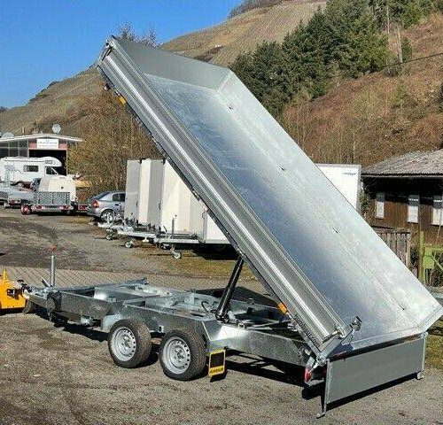 Dreiseitenkipper Humbaur HTK 3500.41 - Heavy Duty elektrisch kippbar