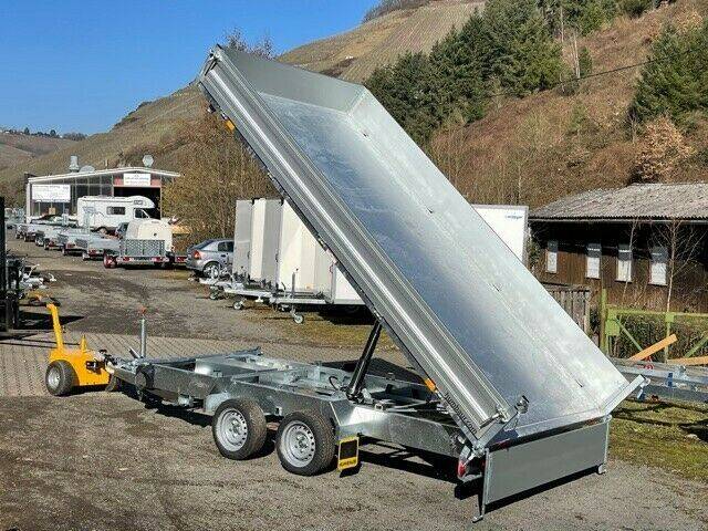 Dreiseitenkipper Humbaur HTK 3500.41 - Heavy Duty elektrisch kippbar