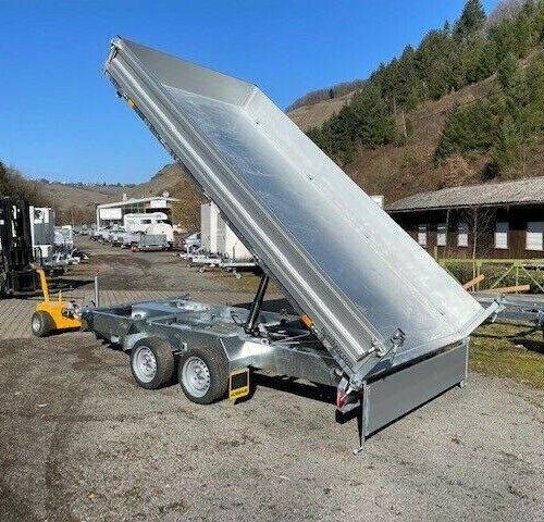 Dreiseitenkipper Humbaur HTK 3500.41 - Heavy Duty elektrisch kippbar