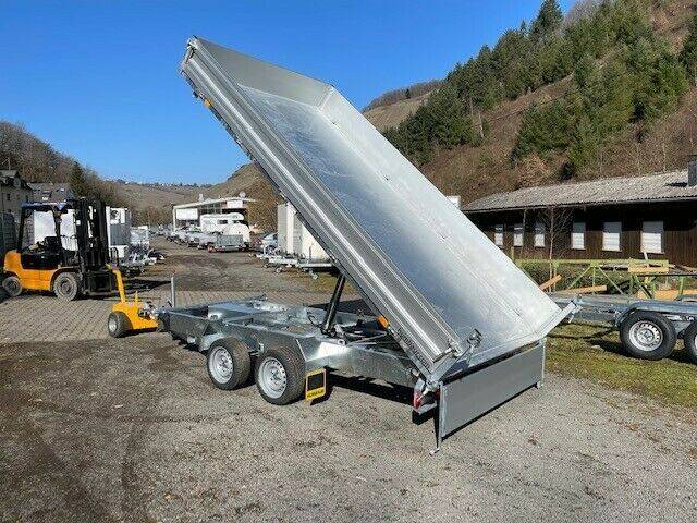 Dreiseitenkipper Humbaur HTK 3500.41 - Heavy Duty elektrisch kippbar