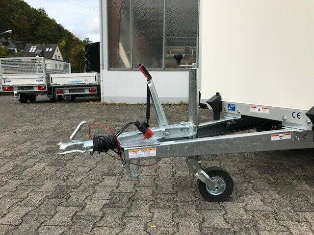 Kofferanhänger Humbaur HK 203015-18P Kofferanhänger mit Heckrampe!