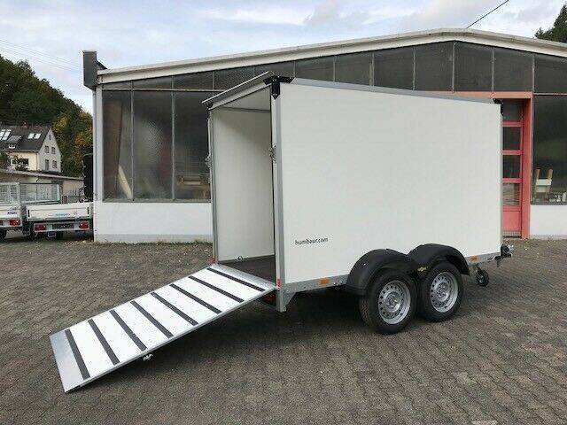 Kofferanhänger Humbaur HK 203015-18P Kofferanhänger mit Heckrampe!