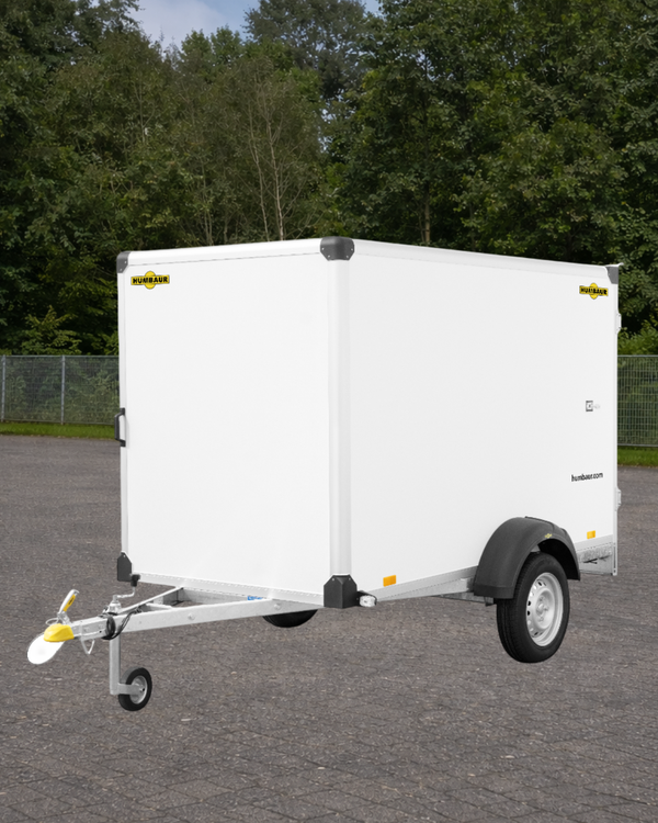 Kofferanhänger Humbaur HK 153015-18P mit Flügeltüren - sehr robust!