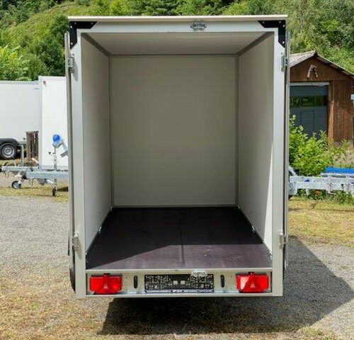 Kofferanhänger Humbaur HK 153015-18P mit Flügeltüren - sehr robust!