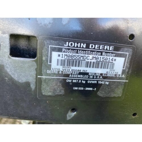 John Deere Gator XUV855M S4 Diesel