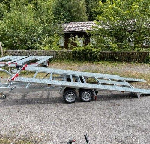 kippbarer-transporter Autotransporter Pongratz L-AT 470 T-K 3.500kg - Kippbar! - 470x202cm