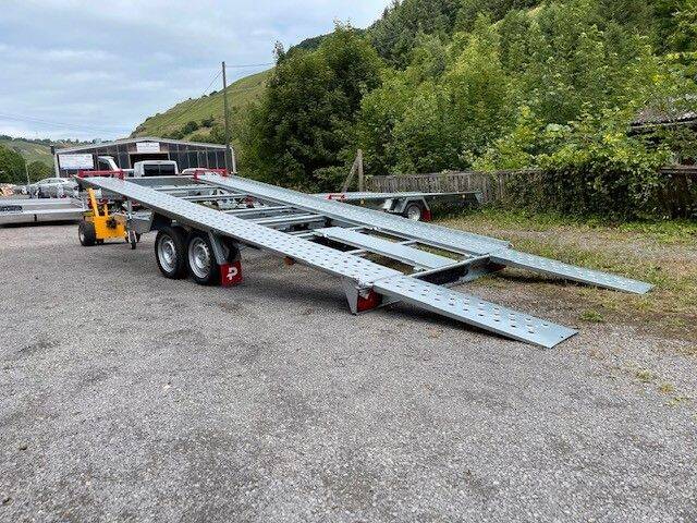mittig-geschlossen-transporter Autotransporter Pongratz L-AT 470 T-K 3.500kg - Kippbar! - 470x202cm