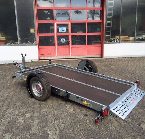 Motorradanhänger Stema WOM STS O2 15-30-17.1 absenkbar mit 100 km/h