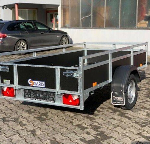 Kastenanhänger Saris AMG 75 Classic Wood - geschweißter Rahmen