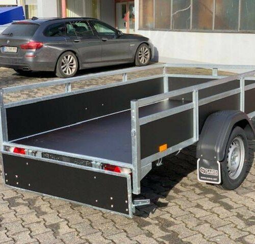 Kastenanhänger Saris AMG 75 Classic Wood - geschweißter Rahmen