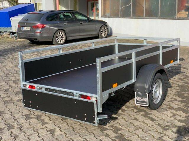 Kastenanhänger Saris AMG 75 Classic Wood - geschweißter Rahmen