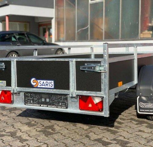 Kastenanhänger Saris AMG 75 Classic Wood - geschweißter Rahmen