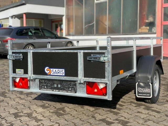 Kastenanhänger Saris AMG 75 Classic Wood - geschweißter Rahmen