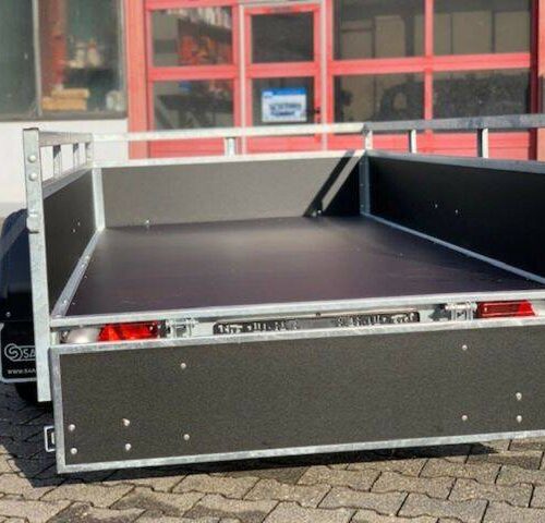 Kastenanhänger Saris AMG 75 Classic Wood - geschweißter Rahmen