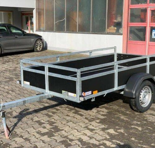 Kastenanhänger Saris AMG 75 Classic Wood - geschweißter Rahmen