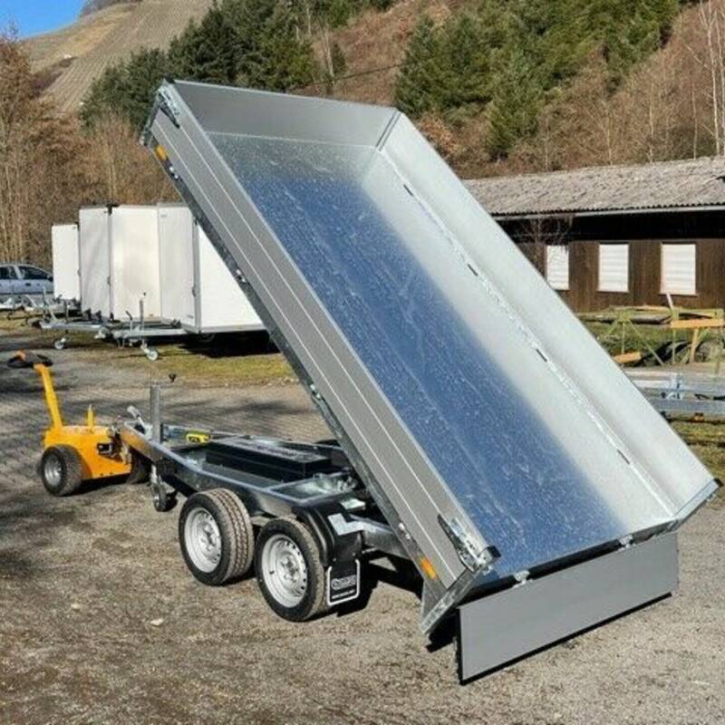 Dreiseitenkipper Saris K3 356 184 3500 - elektrisch mit Rampenschächten