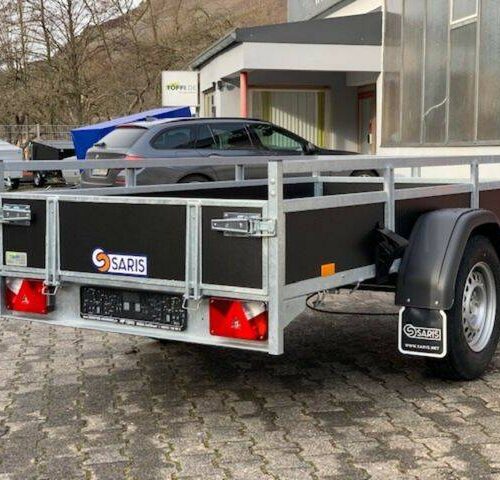 Kastenanhänger Saris BMG 135 Classic Wood - geschweißter Rahmen!