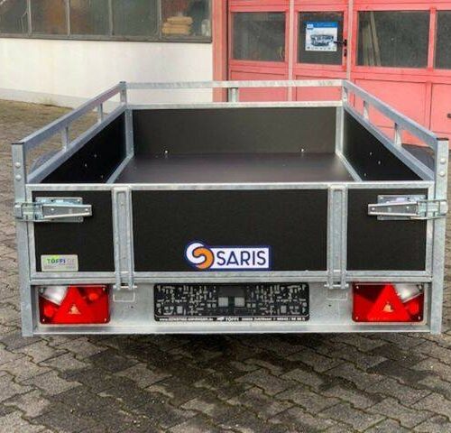 Kastenanhänger Saris BMG 135 Classic Wood - geschweißter Rahmen!