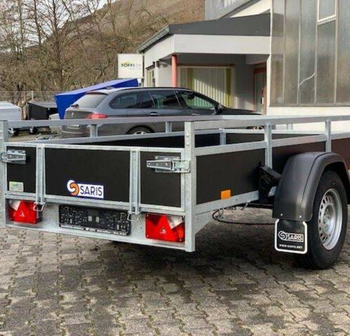 Kastenanhänger Saris BMG 135 Classic Wood - geschweißter Rahmen!