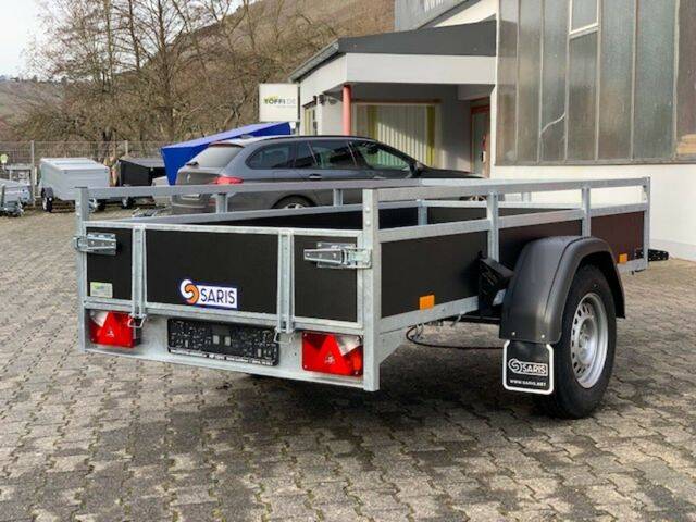 Kastenanhänger Saris BMG 135 Classic Wood - geschweißter Rahmen!