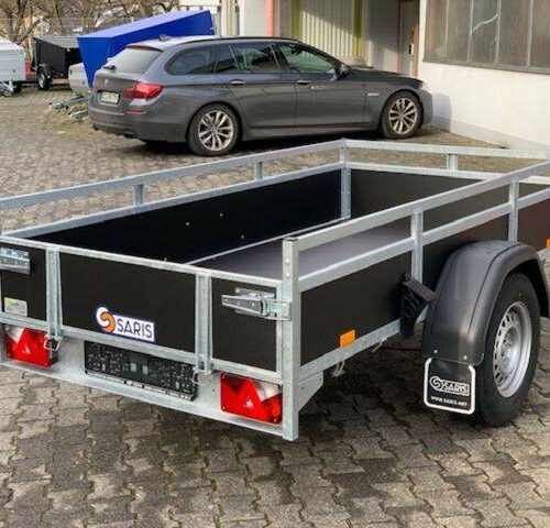 Kastenanhänger Saris BMG 135 Classic Wood - geschweißter Rahmen!