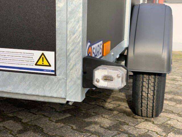 Kastenanhänger Saris BMG 135 Classic Wood - geschweißter Rahmen!