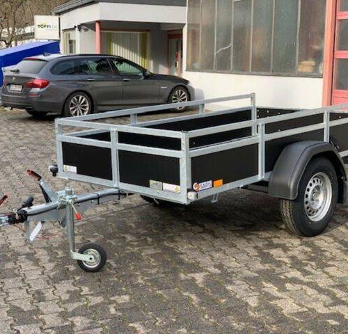 Kastenanhänger Saris BMG 135 Classic Wood - geschweißter Rahmen!