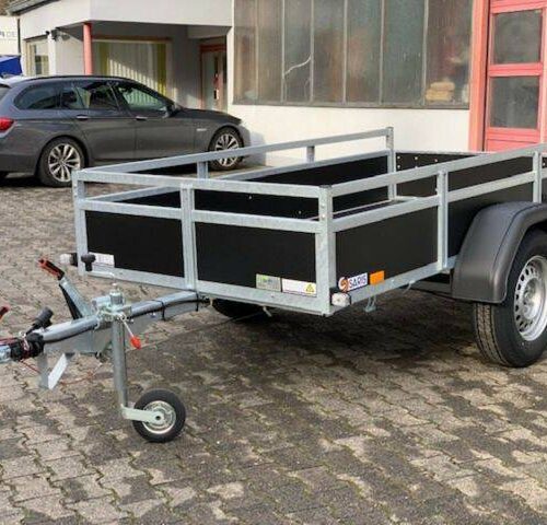 Kastenanhänger Saris BMG 135 Classic Wood - geschweißter Rahmen!