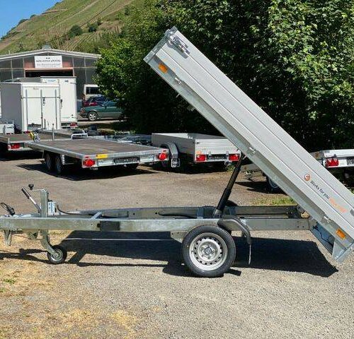 Kipper Saris K1 276 150 1500 - Heckkipper mit Handpumpe