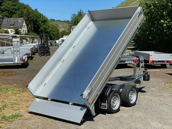 Kipper Saris PK Compact 20 (PKC20) Heckkipper mit Neigefunktion