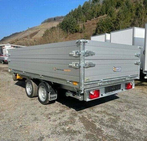 Dreiseitenkipper Saris K3 356 184 3500 E - elektrisch mit 65cm Wänden