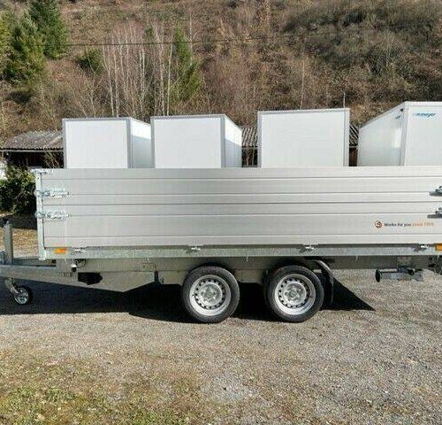 Dreiseitenkipper Saris K3 356 184 3500 E - elektrisch mit 65cm Wänden