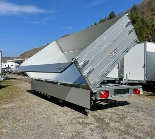 Dreiseitenkipper Humbaur HTK 3500.31 - 3.500kg elektrisch kippbar mit Nothandpumpe