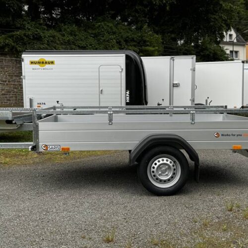 Kastenanhänger Saris McAlu Pro DV 75 - robuster Aluminium Kastenanhänger