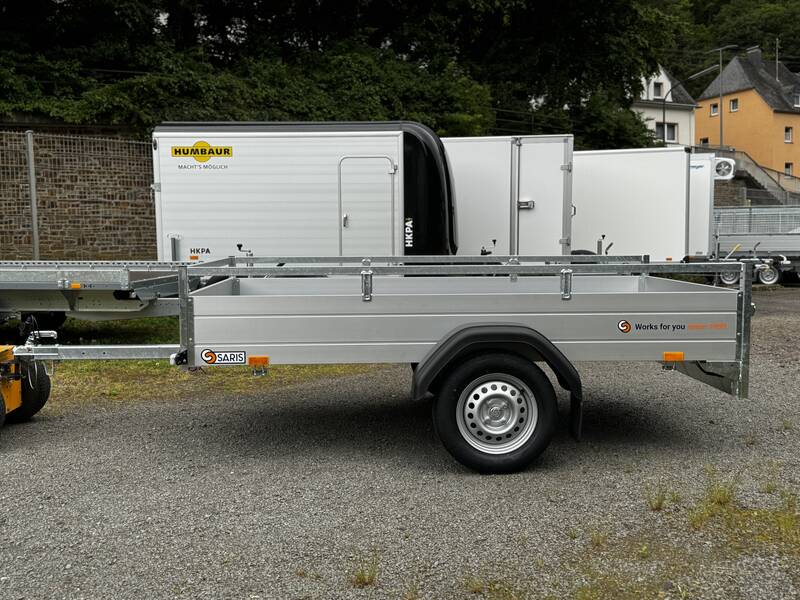 Kastenanhänger Saris McAlu Pro DV 75 - robuster Aluminium Kastenanhänger