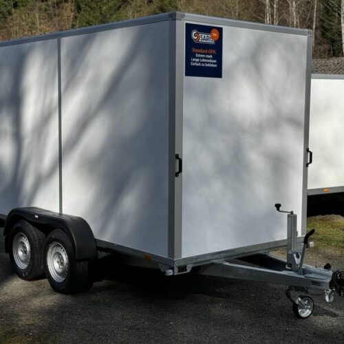 Kofferanhänger Saris Saris GO 356 169 200 2700 glatte Aussenwände (GFK)