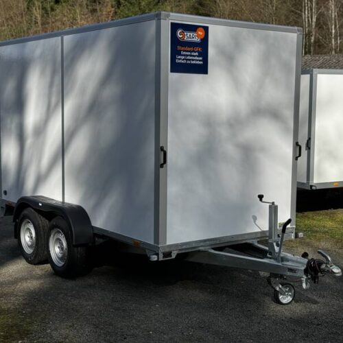 Kofferanhänger Saris Saris GO 356 169 200 2700 glatte Aussenwände (GFK)