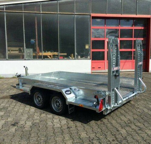 Tieflader Saris Magnum Explorer 3500 - Bagger und Baumaschinenanhänger