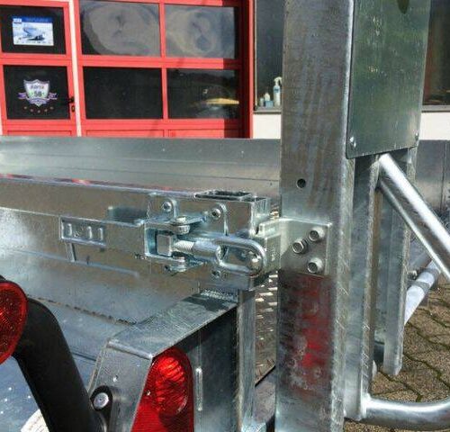 Tieflader Saris Magnum Explorer 3500 - Bagger und Baumaschinenanhänger