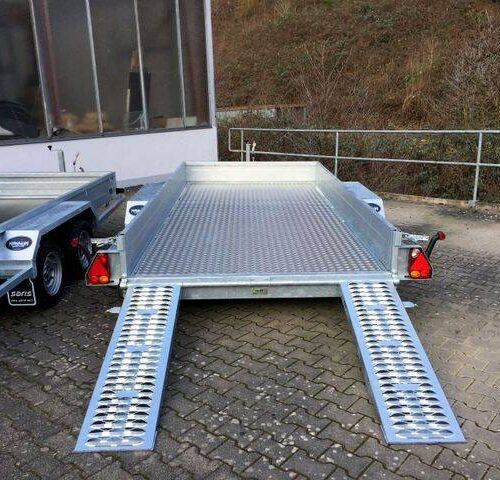 Tieflader Saris Magnum Maxx 3500 - 4 Meter Baumaschinenanhänger