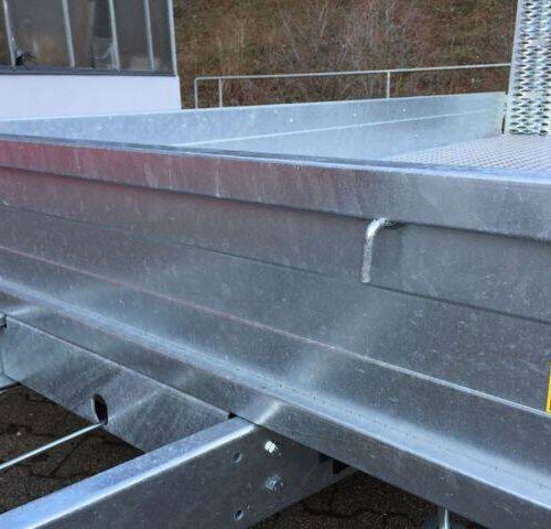 Tieflader Saris Magnum Maxx 3500 - 4 Meter Baumaschinenanhänger