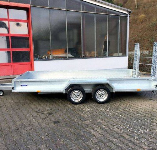 Tieflader Saris Magnum Maxx 3500 - 4 Meter Baumaschinenanhänger