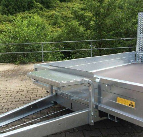 Tieflader Saris Magnum Maxx 3500 - 4 Meter Baumaschinenanhänger